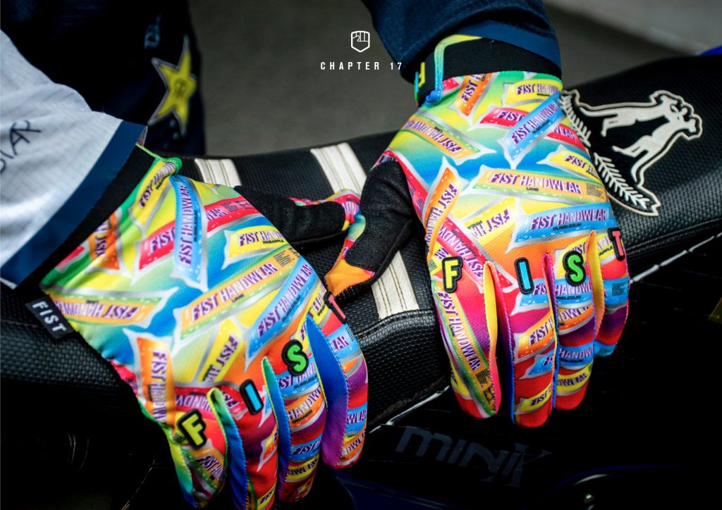 Fist Adults Pina Colada Motocross MX FMX BMX MTB Mountain Bike Gloves 